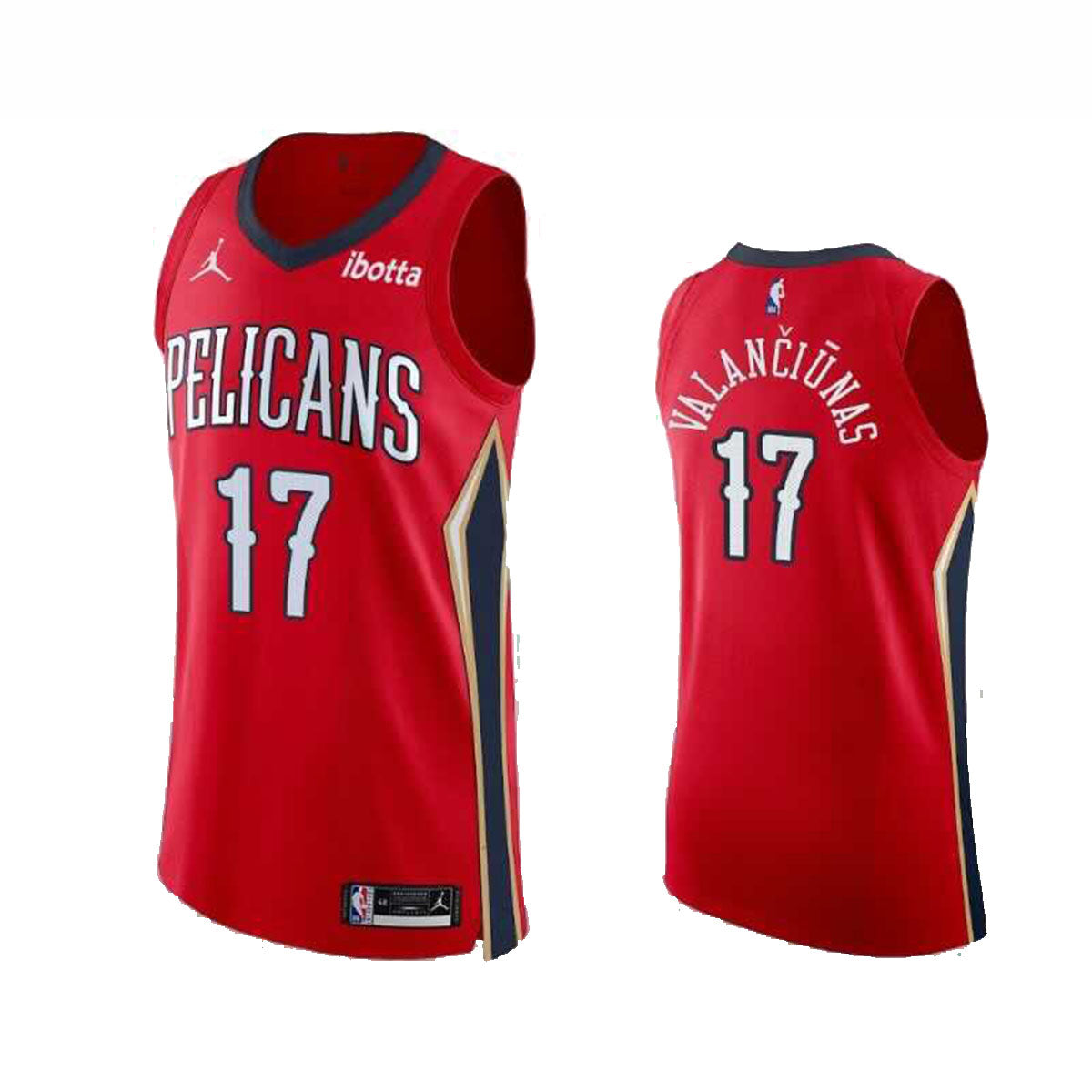 Jonas Valanciunas New Orleans Pelicans 17 Jersey