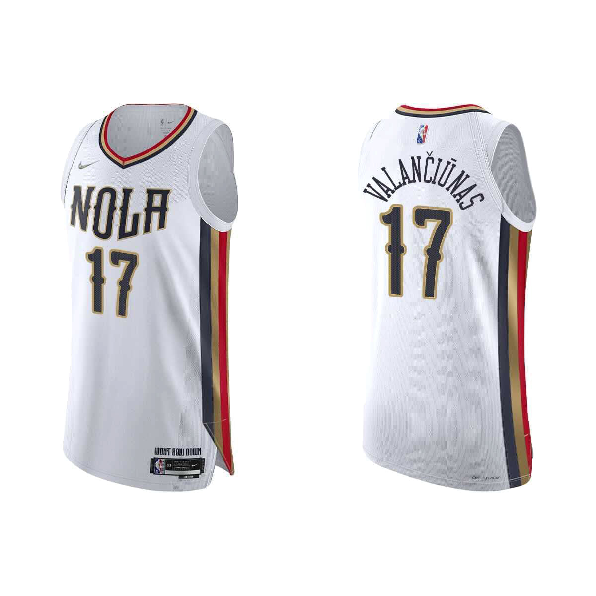 Jonas Valanciunas New Orleans Pelicans 17 Jersey