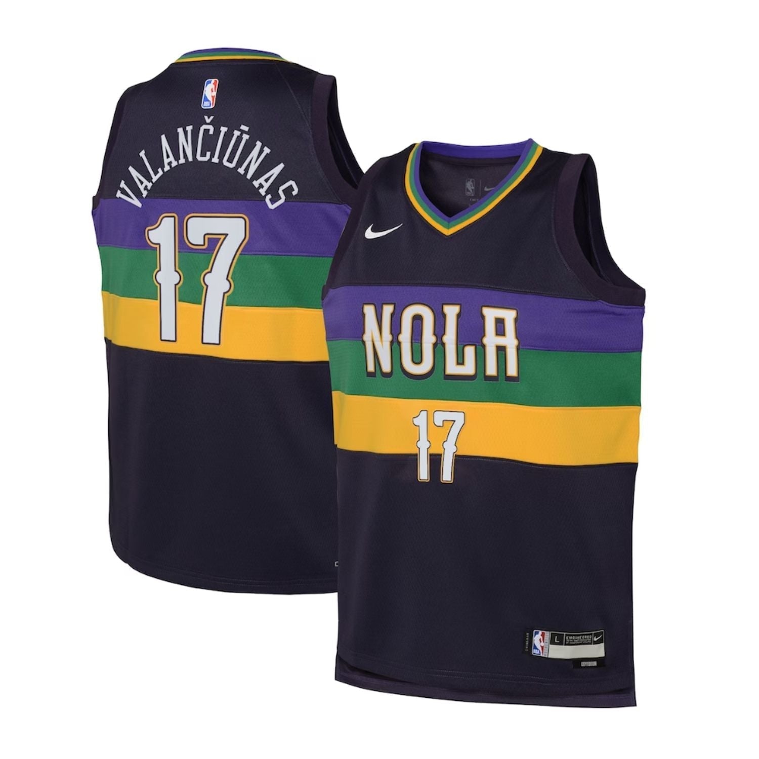 Jonas Valanciunas New Orleans Pelicans 17 Jersey