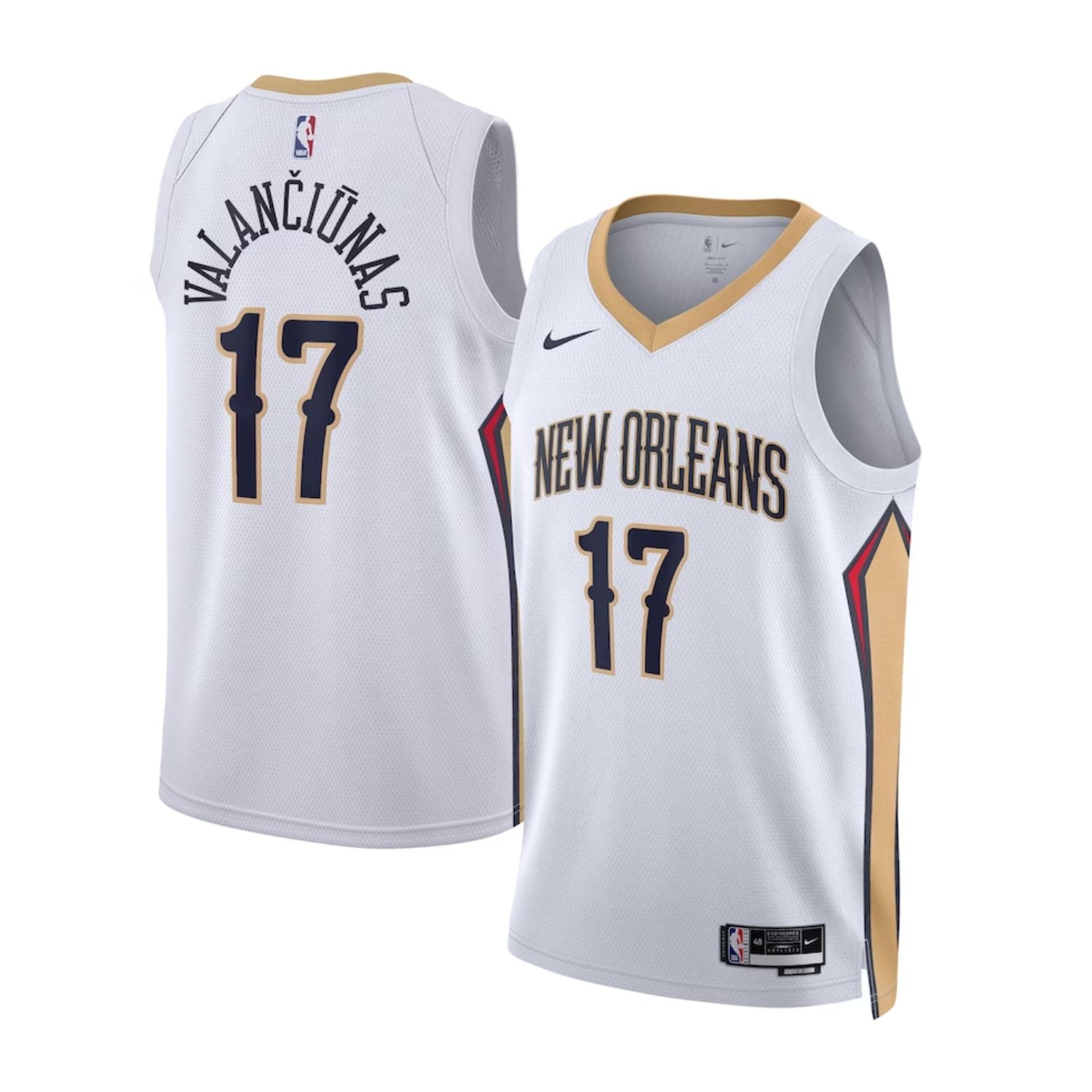 Jonas Valanciunas New Orleans Pelicans 17 Jersey
