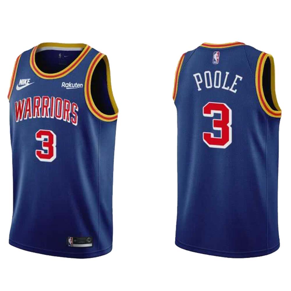 Jordan Poole Golden State Warriors 3 Jersey