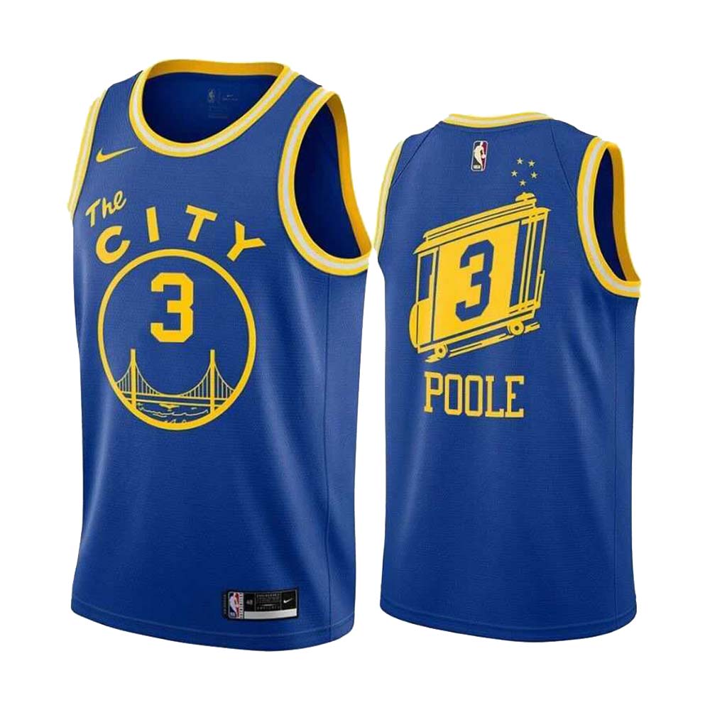 Jordan Poole Golden State Warriors 3 Jersey