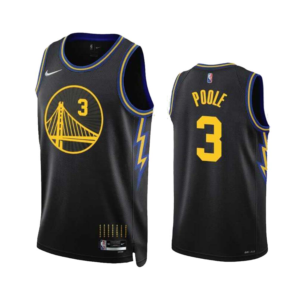 Jordan Poole Golden State Warriors 3 Jersey