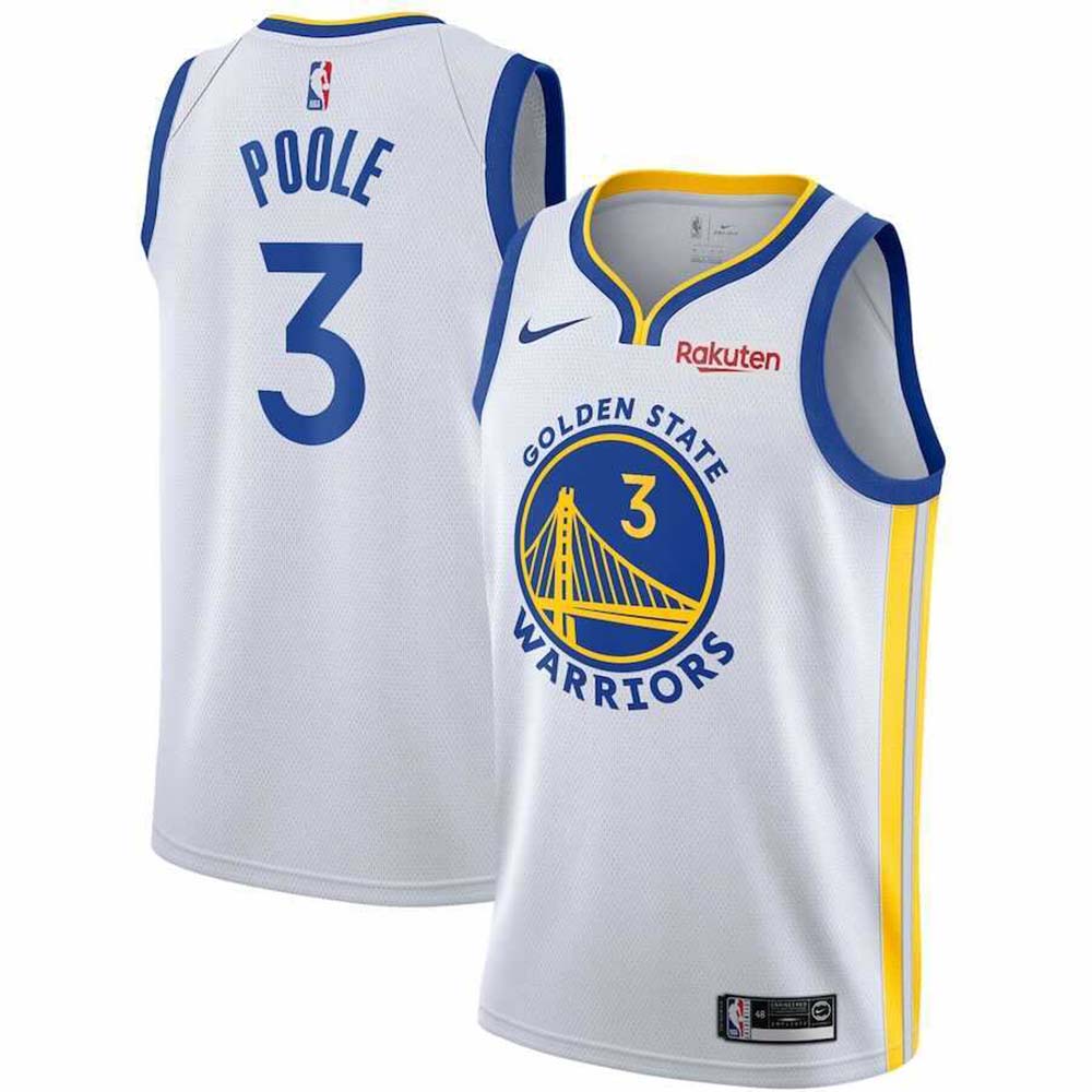 Jordan Poole Golden State Warriors 3 Jersey