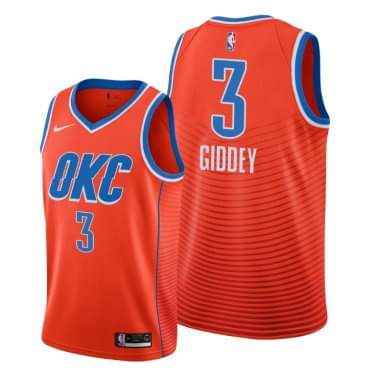 Josh Giddey Oklahoma Thunder 3 Jersey