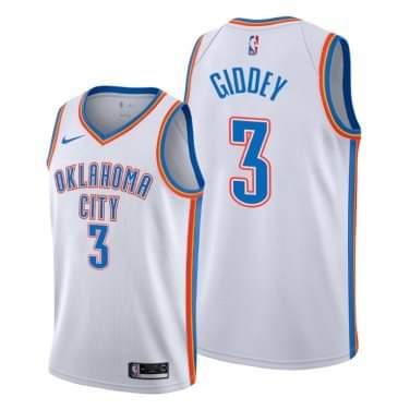 Josh Giddey Oklahoma Thunder 3 Jersey