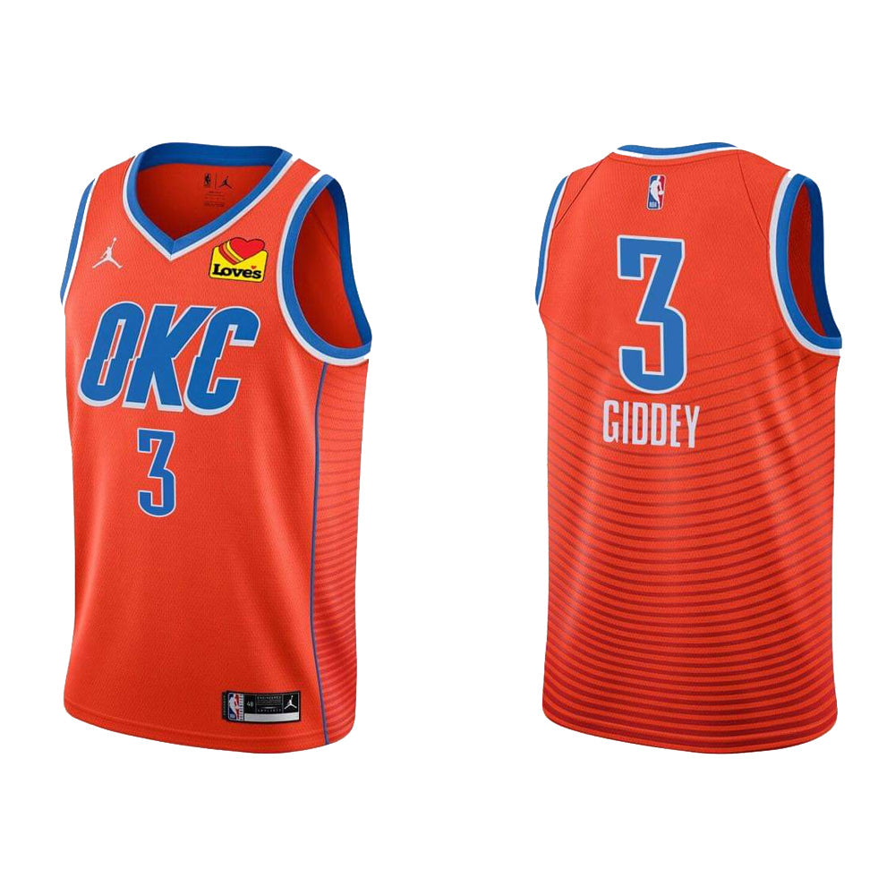 Josh Gidey Oklahoma City Thunder 3 Jersey
