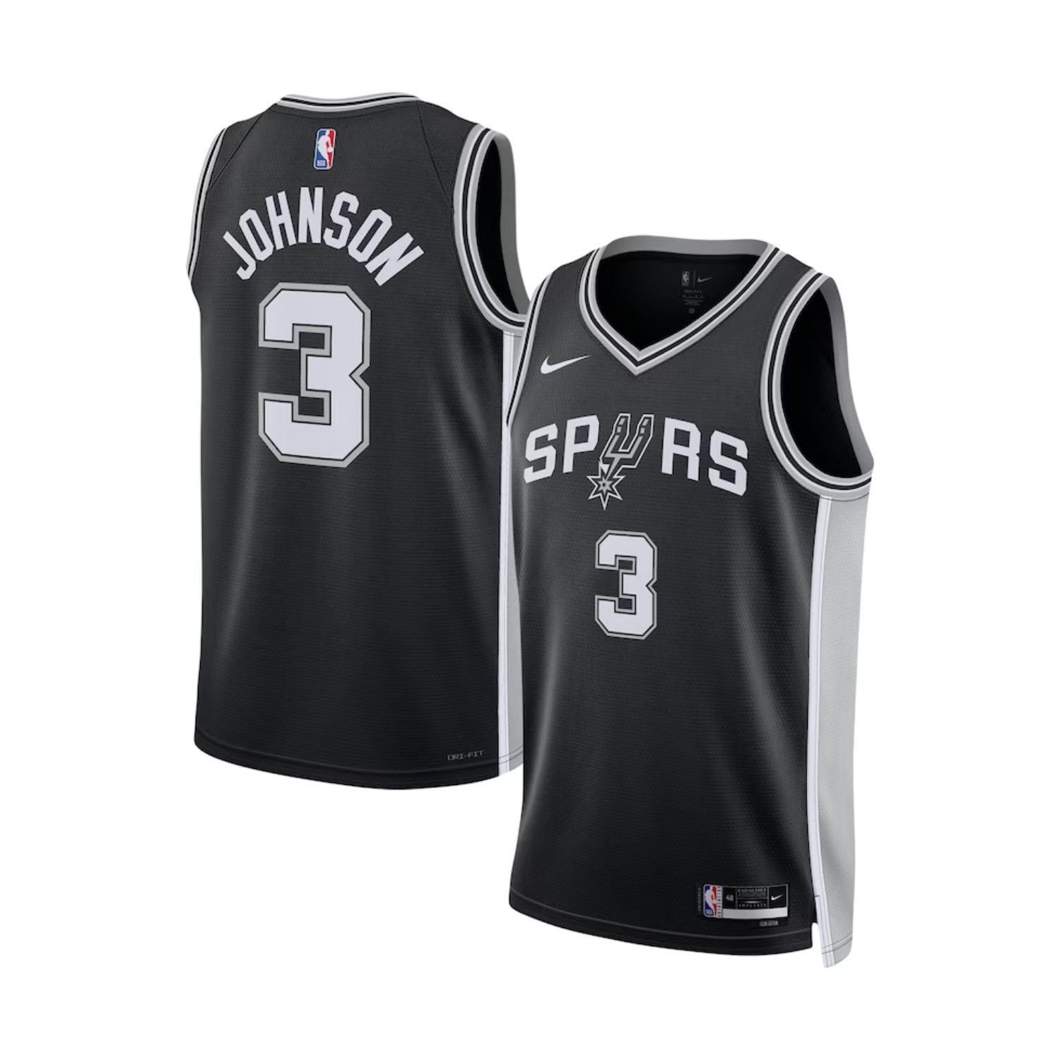 Keldon Johnson San Antonio Spurs 3 Jersey