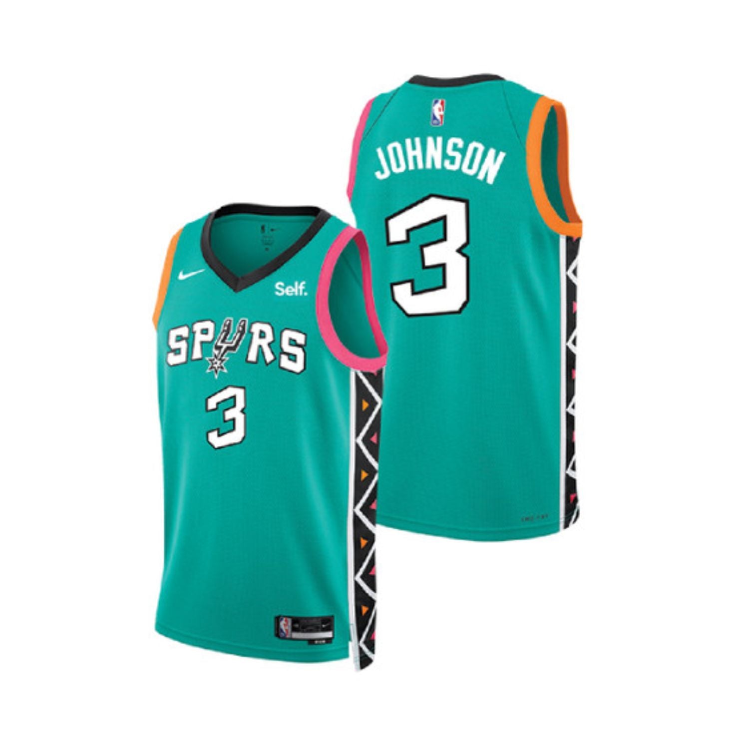 Keldon Johnson San Antonio Spurs 3 Jersey