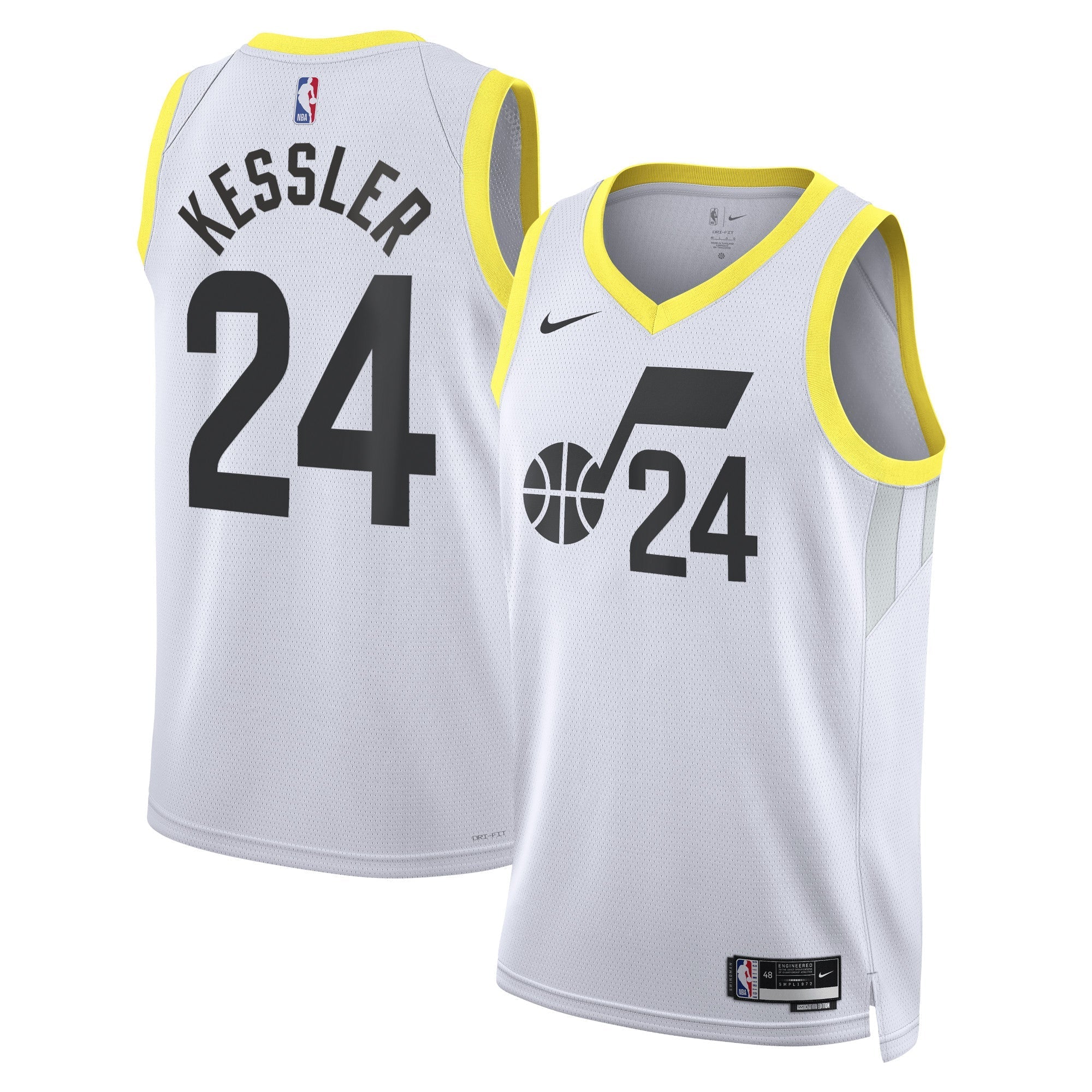 Walker Kessler Utah Jazz 24 Jersey