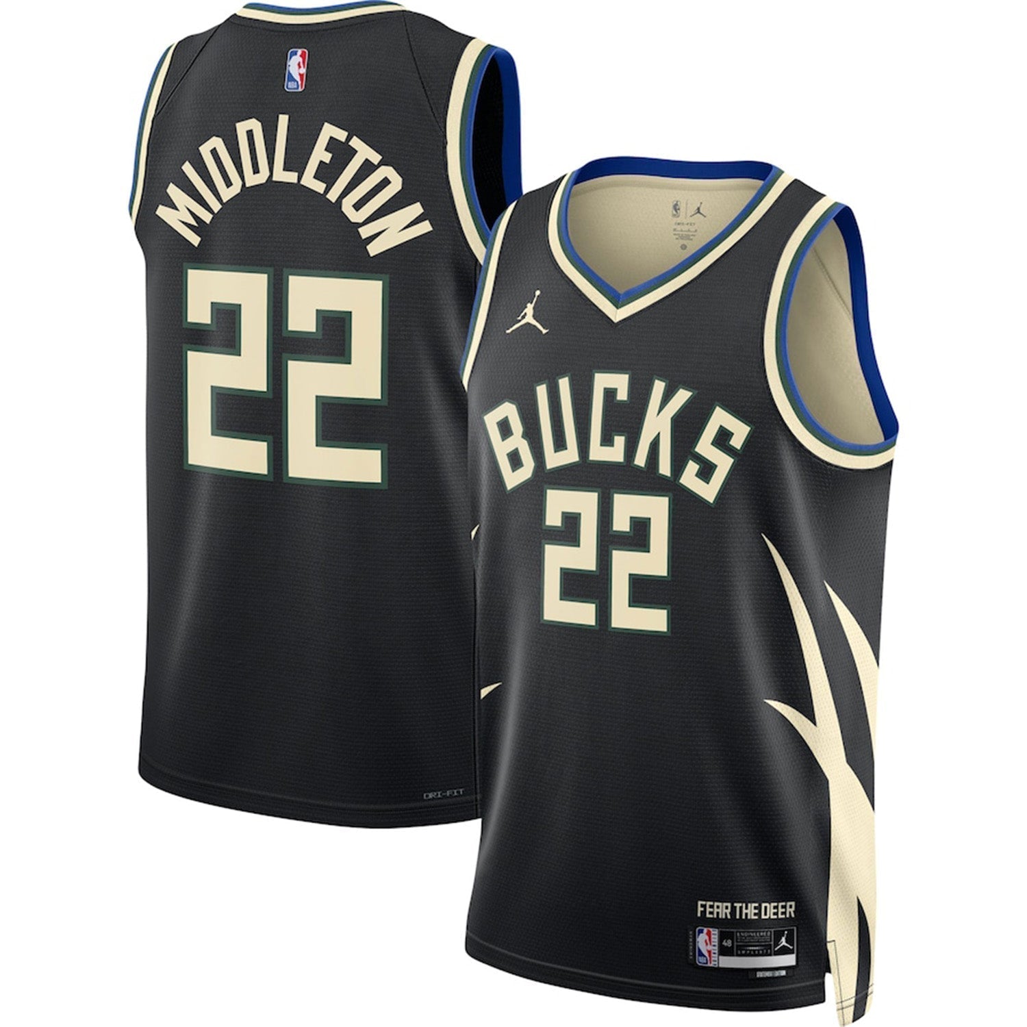 Kris Middleton Milwaukee Bucks 22 Jersey