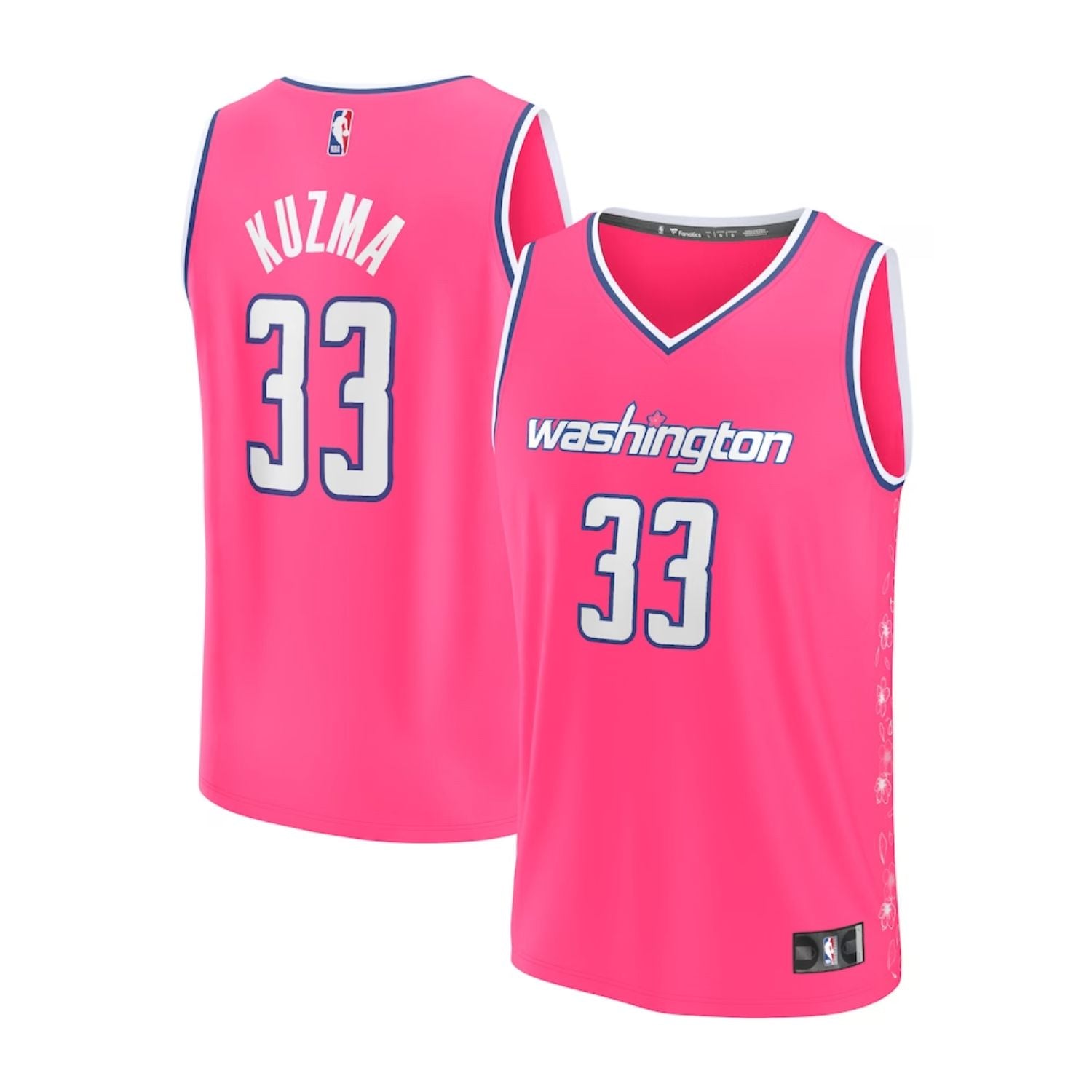Kyle Kuzma Washington Wizards 33 Jersey