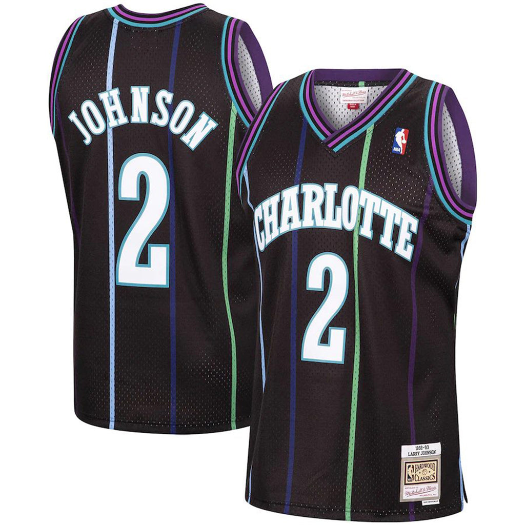 Larry Johnson Charlotte Hornets 2 Jersey