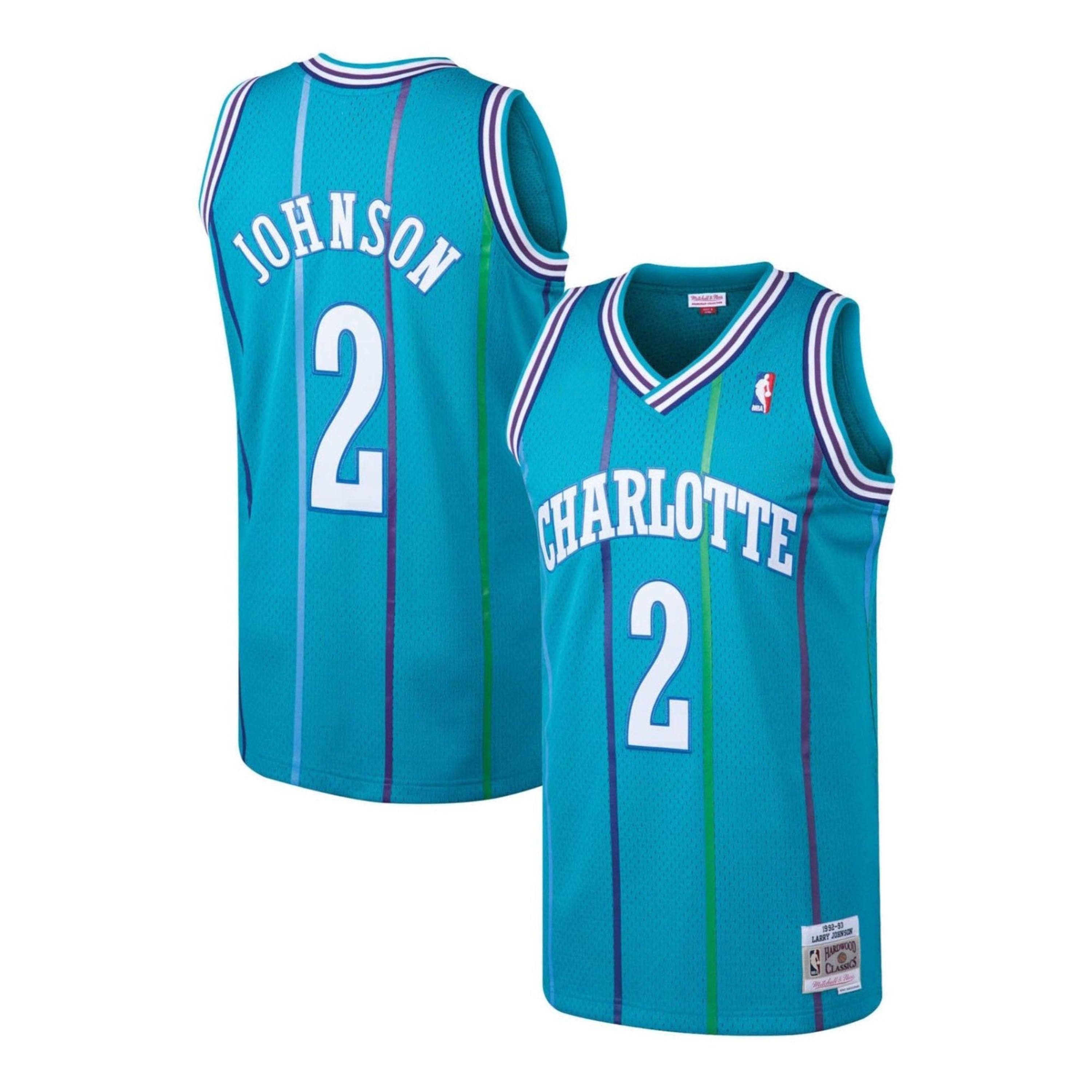 Larry Johnson Charlotte Hornets 2 Jersey