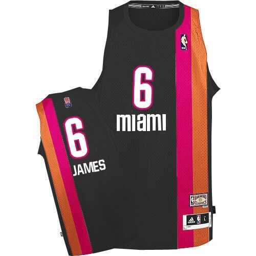 LeBron James Miami Heat 6 Jersey