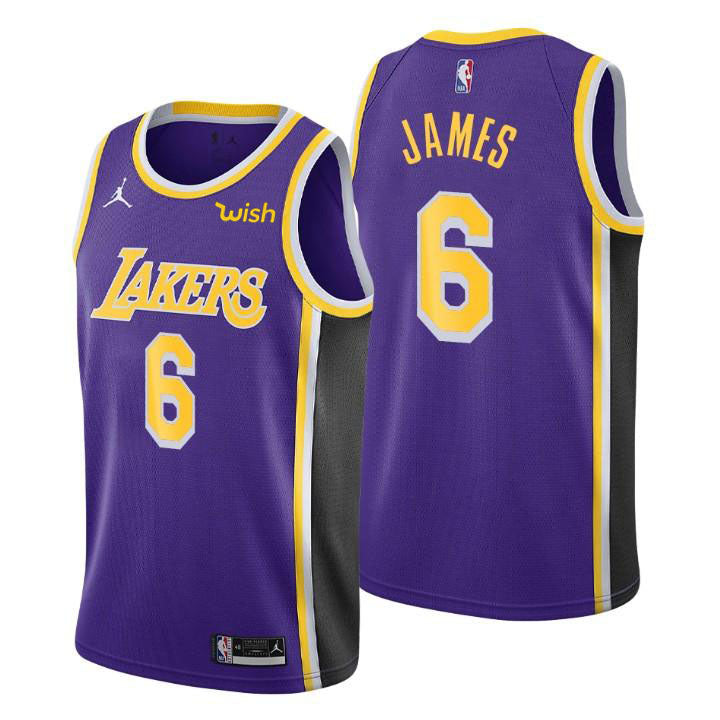 Lebron James Los Angeles Lakers 6 Jersey