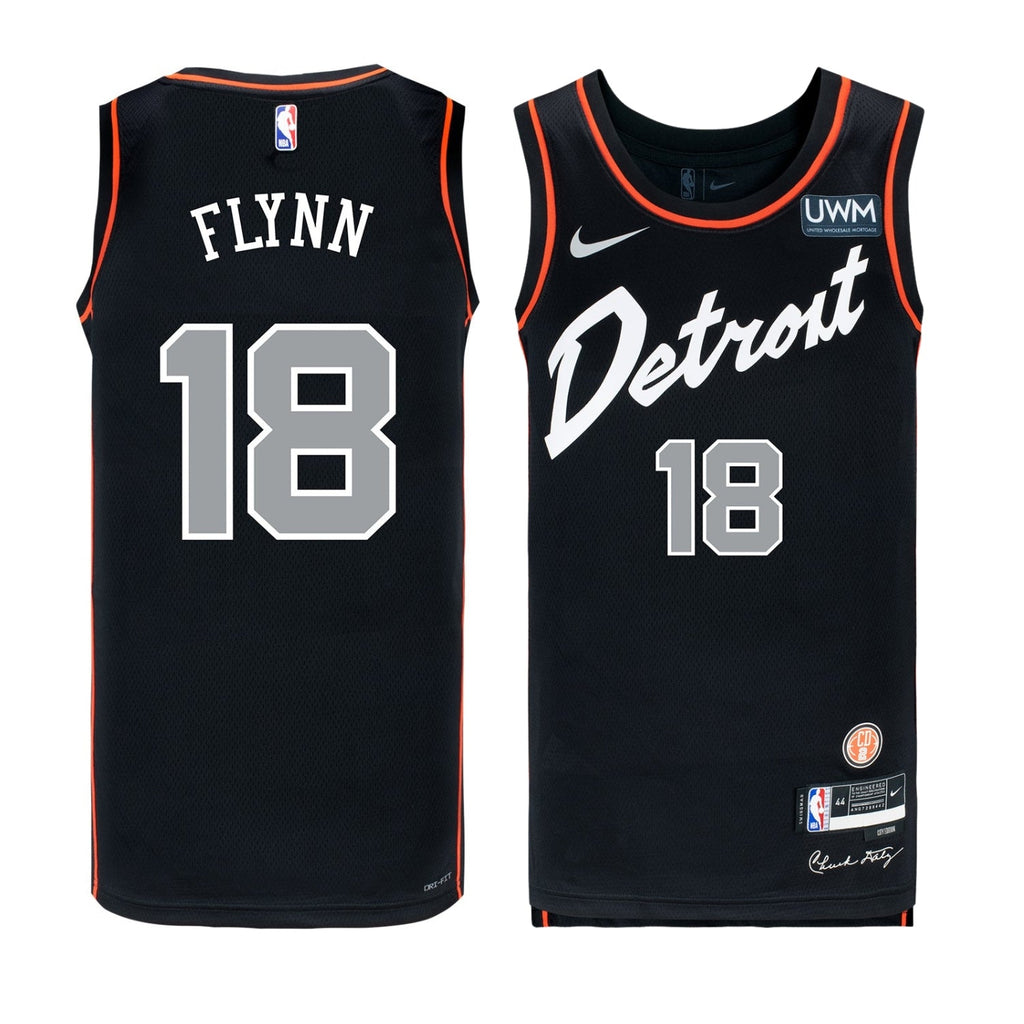 Malachi Flynn Detroit Pistons 18 Jersey