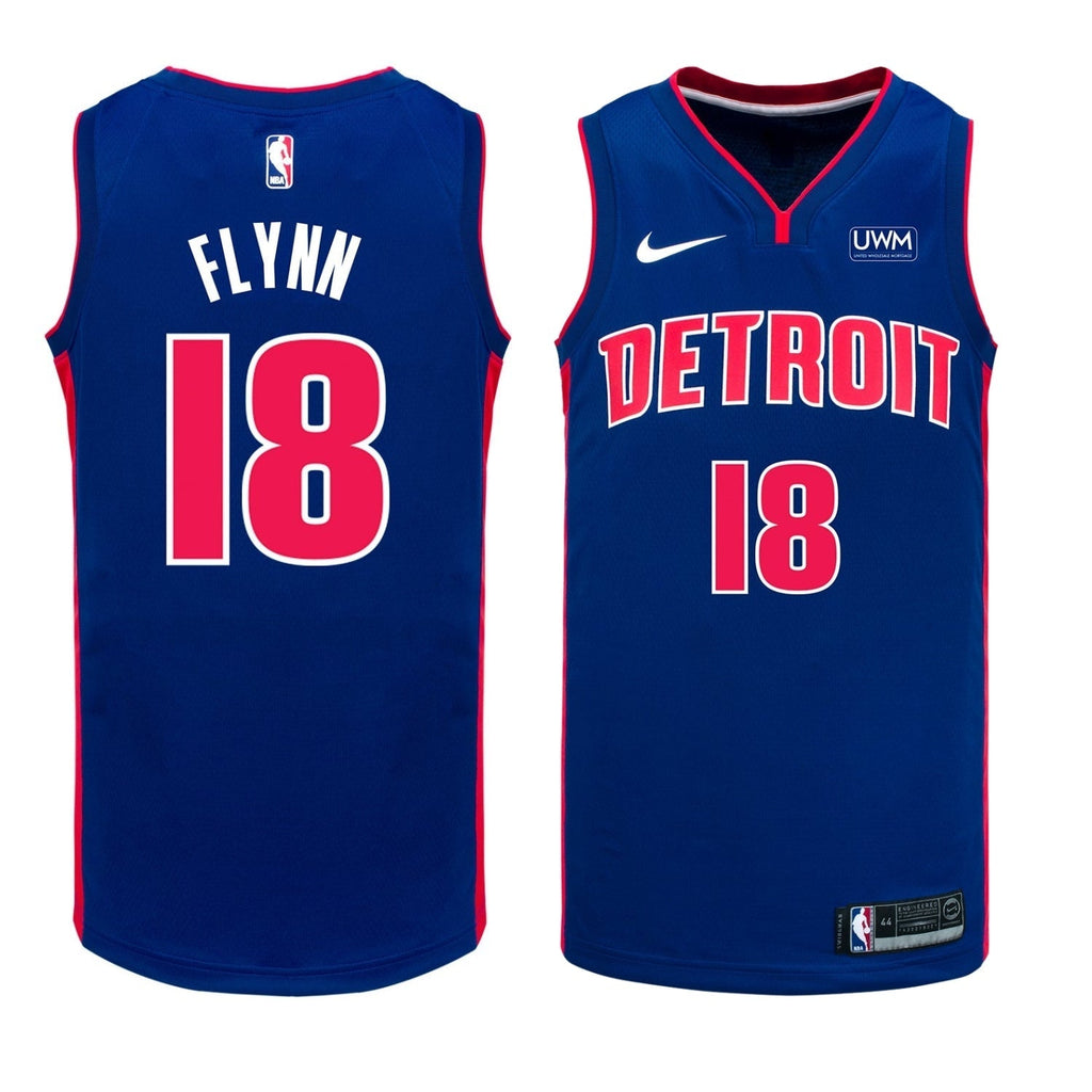 Malachi Flynn Detroit Pistons 18 Jersey