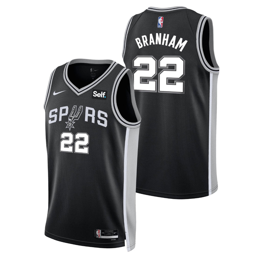 Malaki Branham San Antonio Spurs 22 Jersey