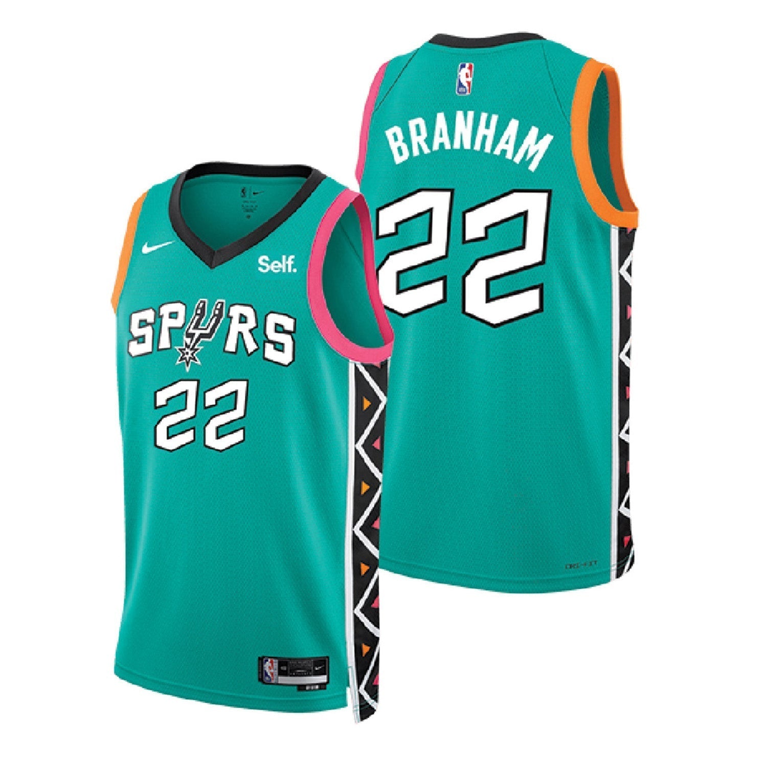 Malaki Branham San Antonio Spurs 22 Jersey