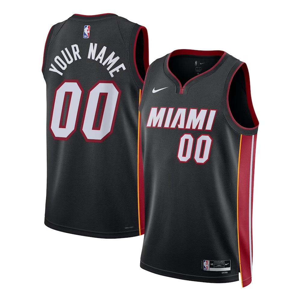 Miami Heat Blank Custom Jersey