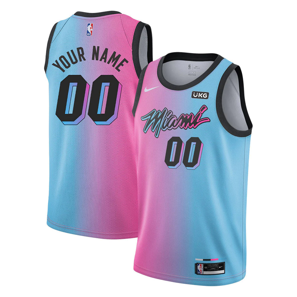 Miami Heat Blank Custom Jersey