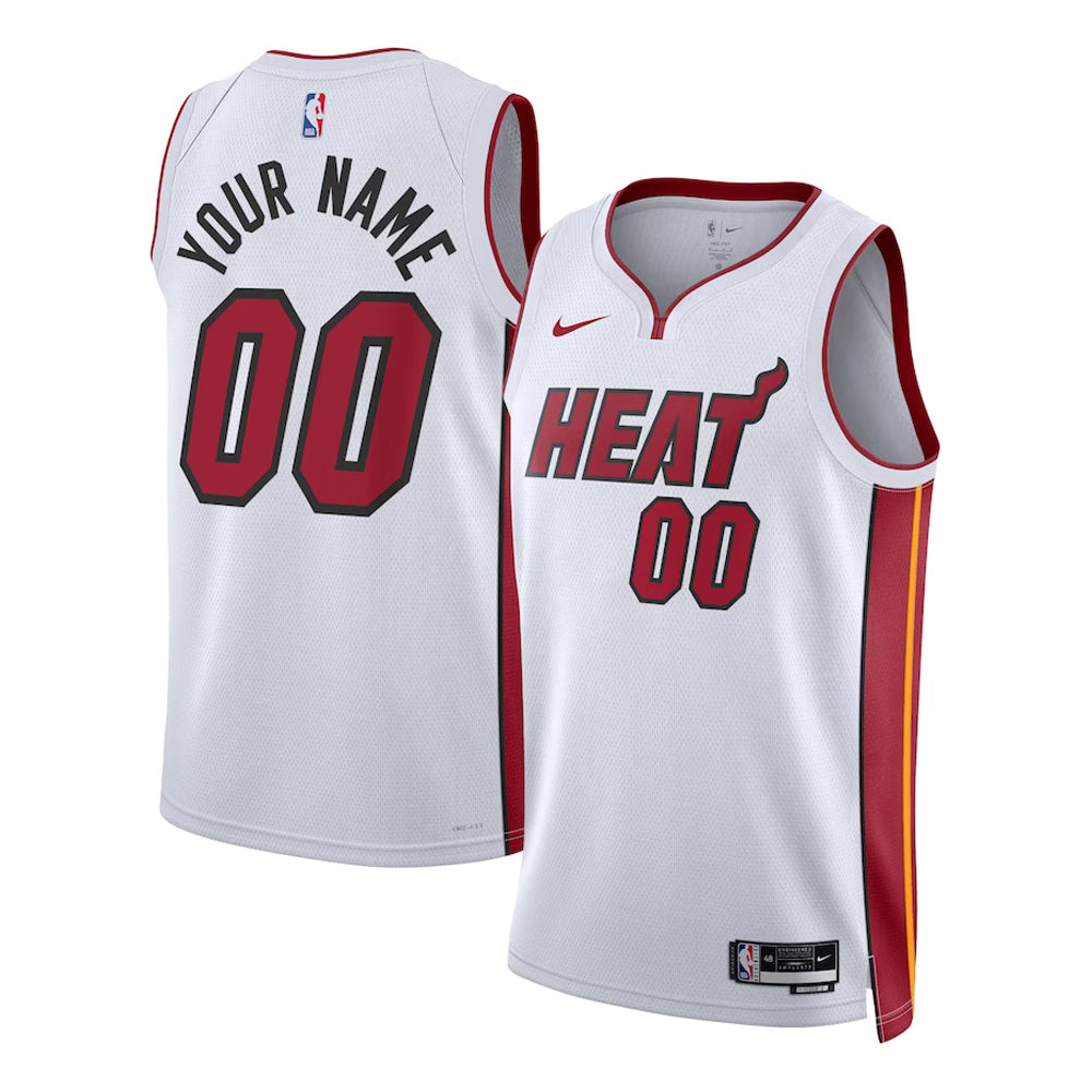 Miami Heat Blank Custom Jersey