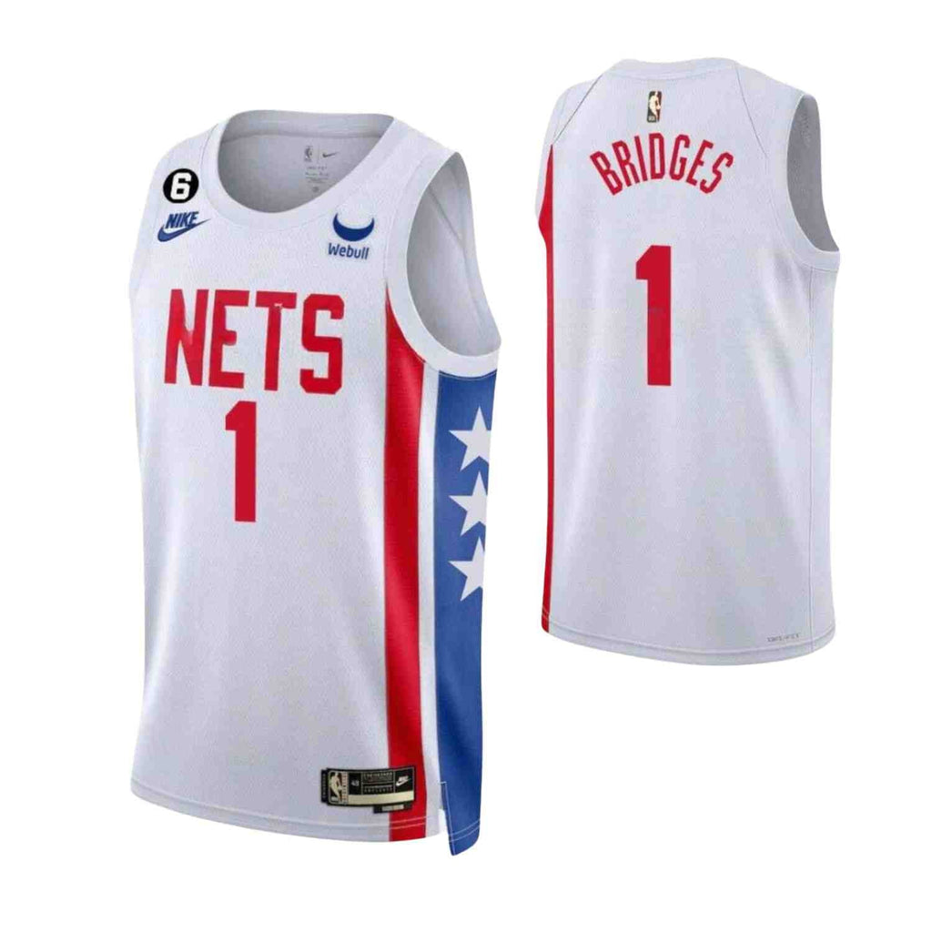 Mikal Bridges Brooklyn Nets 1 Jersey