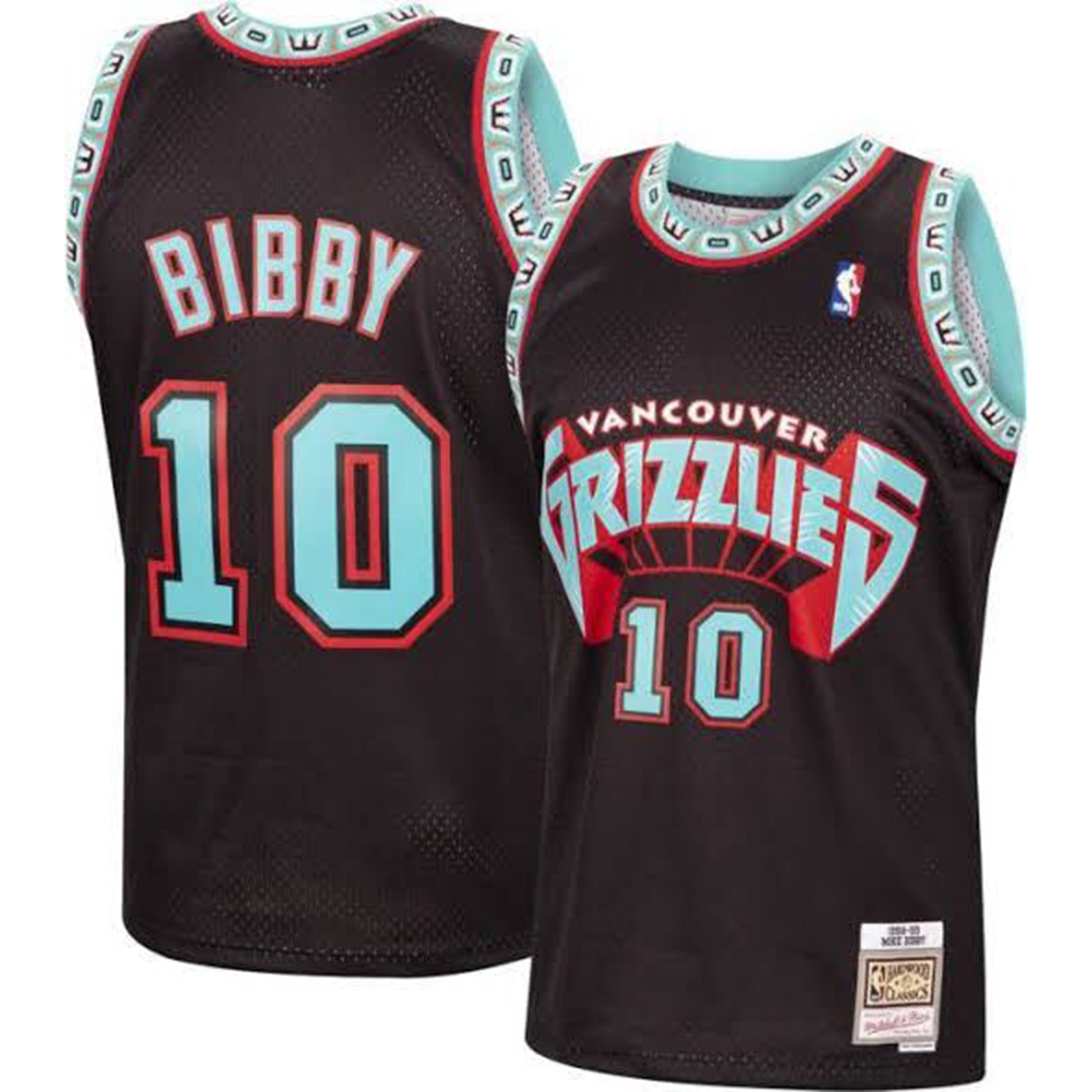 Mike Bibby Vancouver Grizzlies 10 Jersey