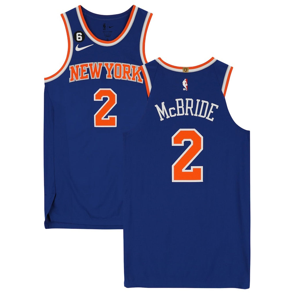Miles Mcbride New York Knicks 2 Jersey
