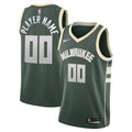 Milwaukee Bucks Blank Custom Jersey
