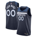 Minnesota Timberwolves Blank Custom Jersey