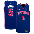 Monte Morris Detroit Pistons 5 Jersey