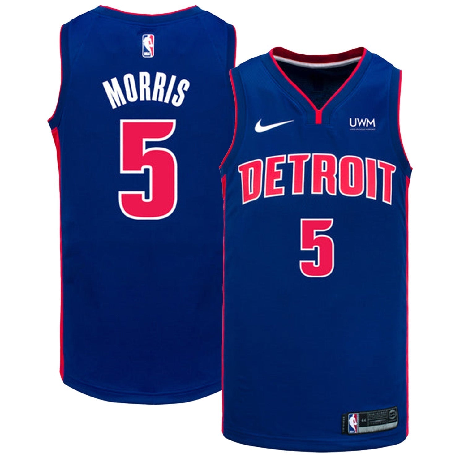 Monte Morris Detroit Pistons 5 Jersey