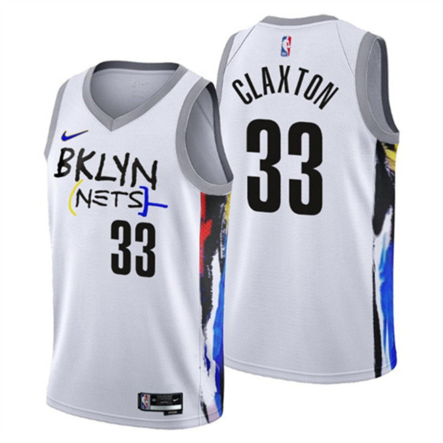 Nic Claxton Brooklyn Nets 33 Jersey