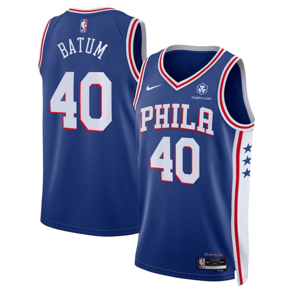 Nicolas Batum Philadelphia 76ers 40 Jersey