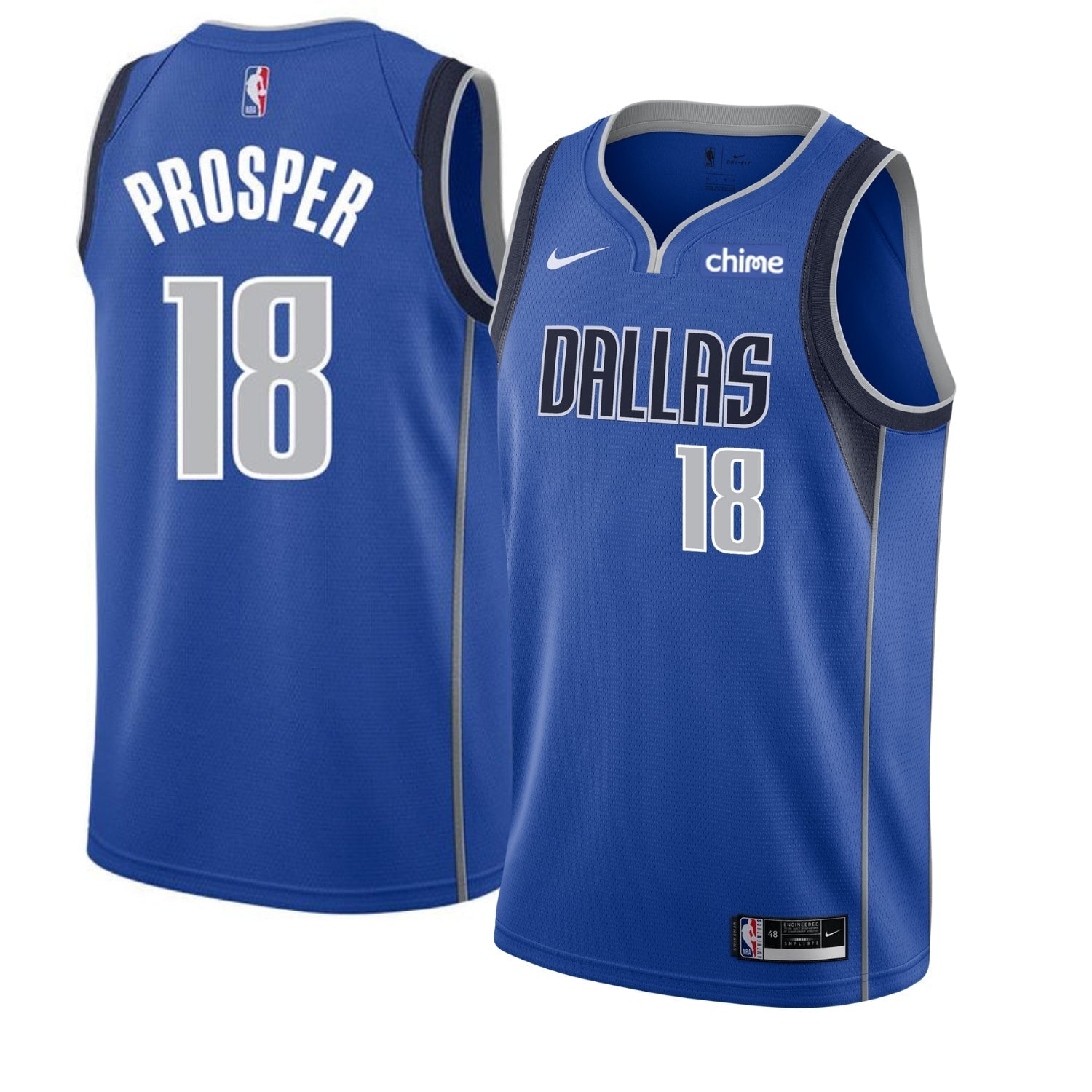 Olivier Maxence Prosper Dallas Mavericks 18 Jersey