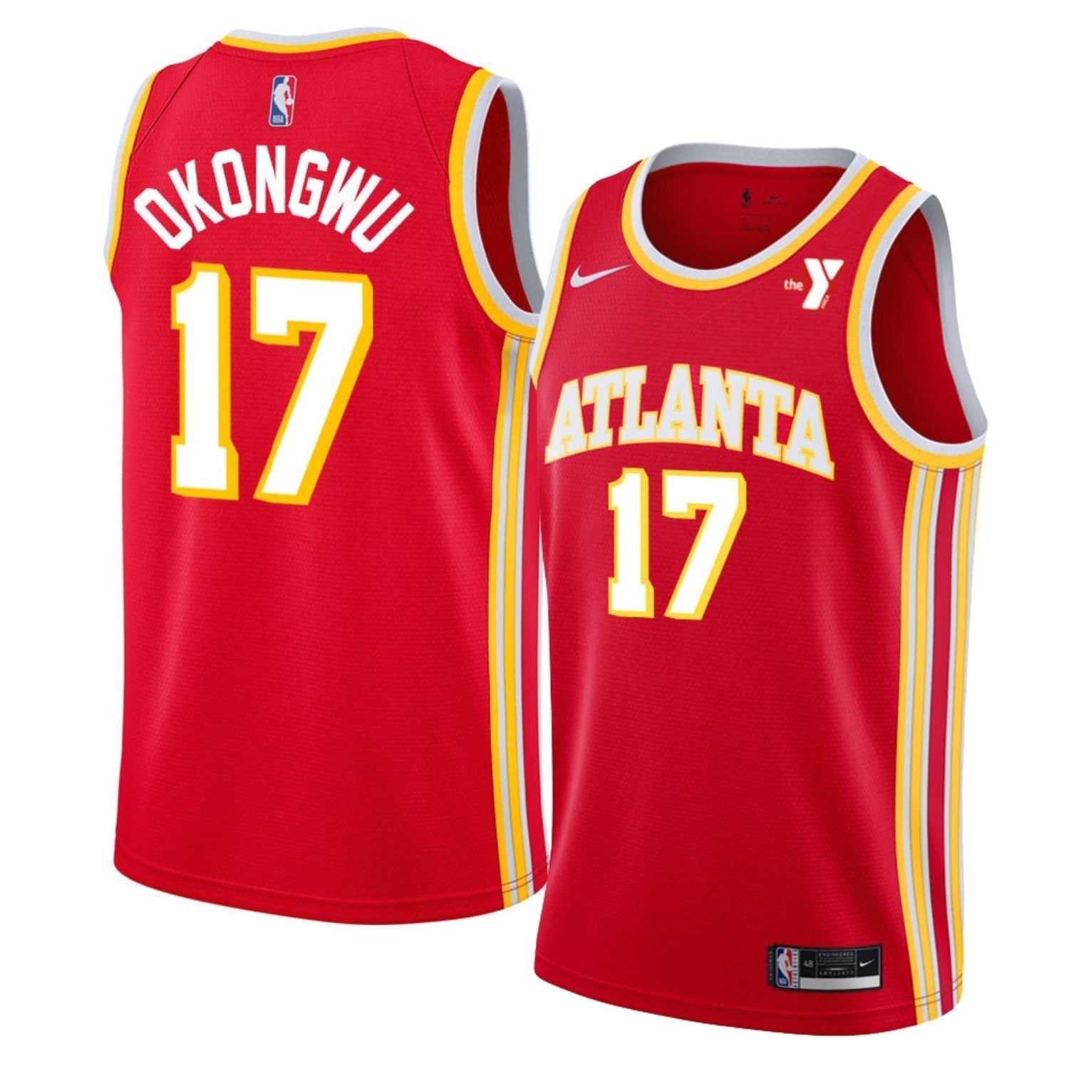 Onyeka Okongwu Atlanta Hawks 17 Jersey
