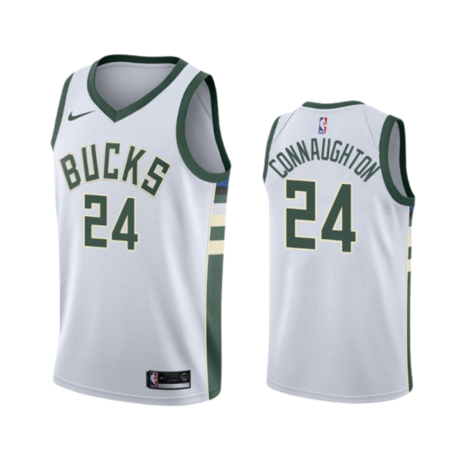 Pat Connaughton Milwaukee Bucks 24 Jersey