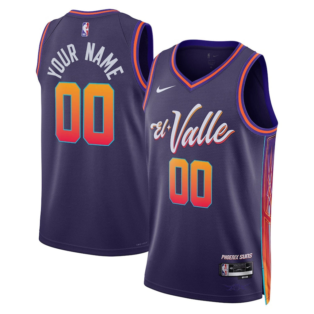 Phoenix Suns Blank Custom Jersey