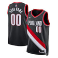 Portland Trailblazers Blank Custom Jersey