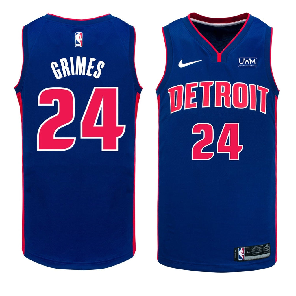 Quentin Grimes Detroit Pistons 24 Jersey