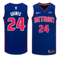 Quentin Grimes Detroit Pistons 24 Jersey