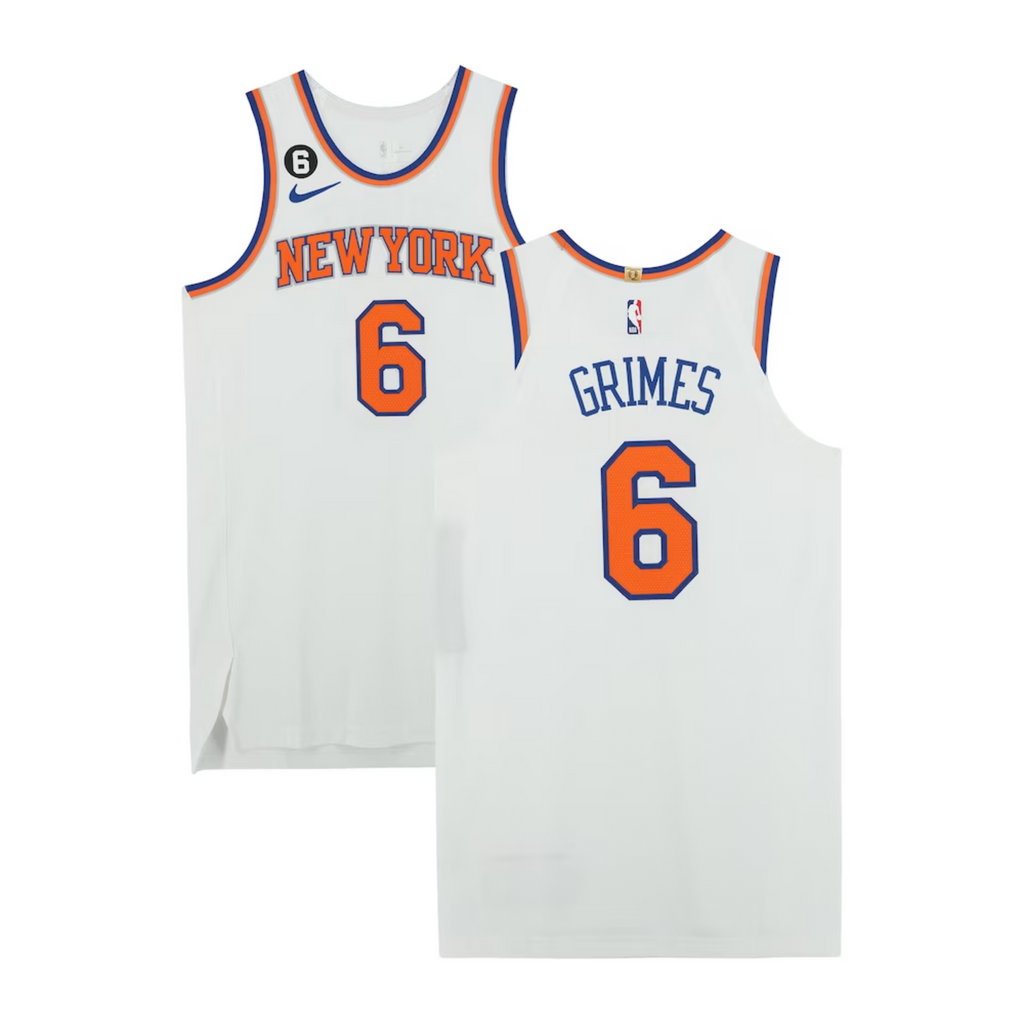 Quentin Grimes New York Knicks 6 Jersey