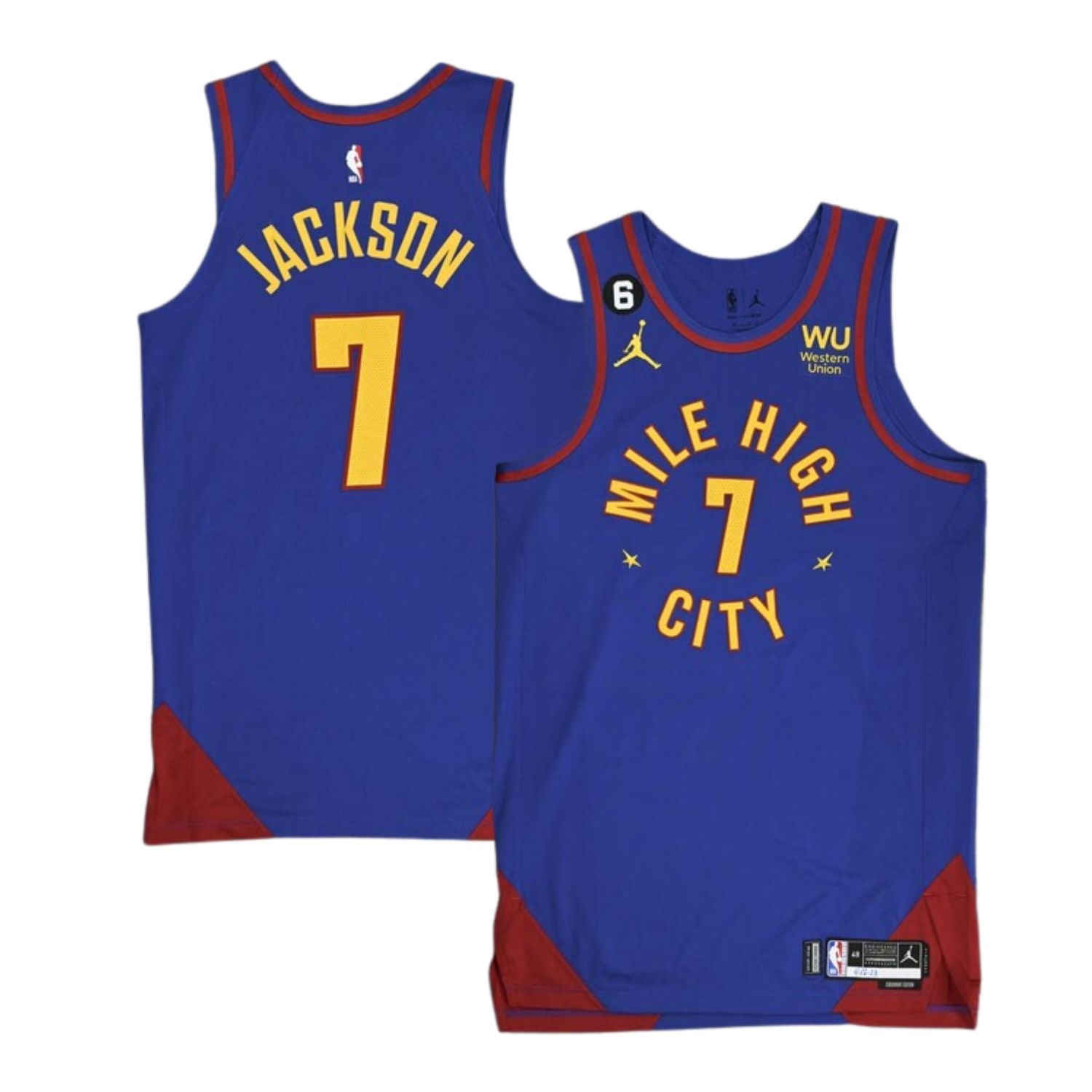 Reggie Jackson Denver Nuggets 7 Jersey