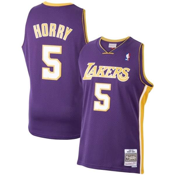 Robert Horry Los Angeles Lakers 5 Jersey