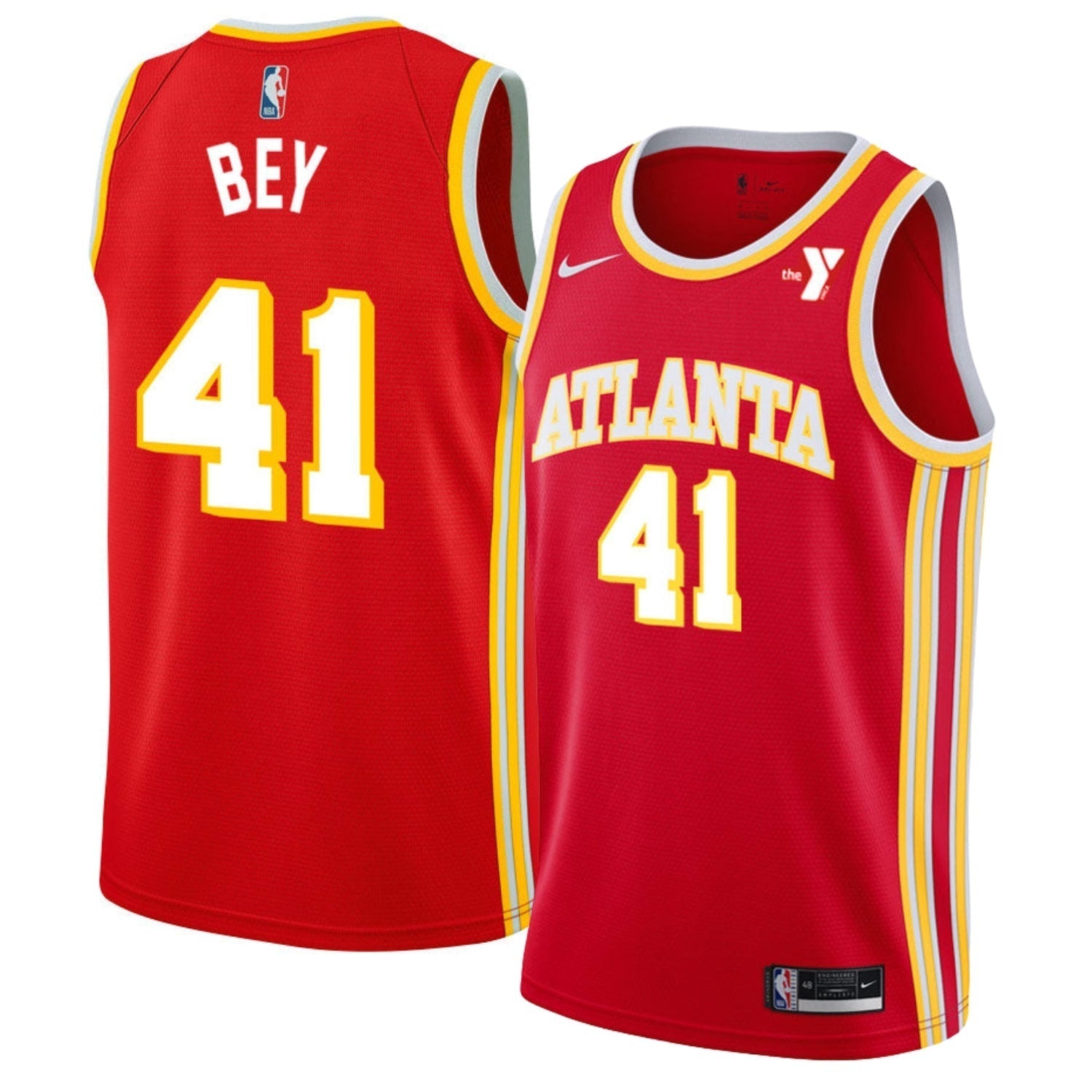 Saddiq Bey Atlanta Hawks 41 Jersey