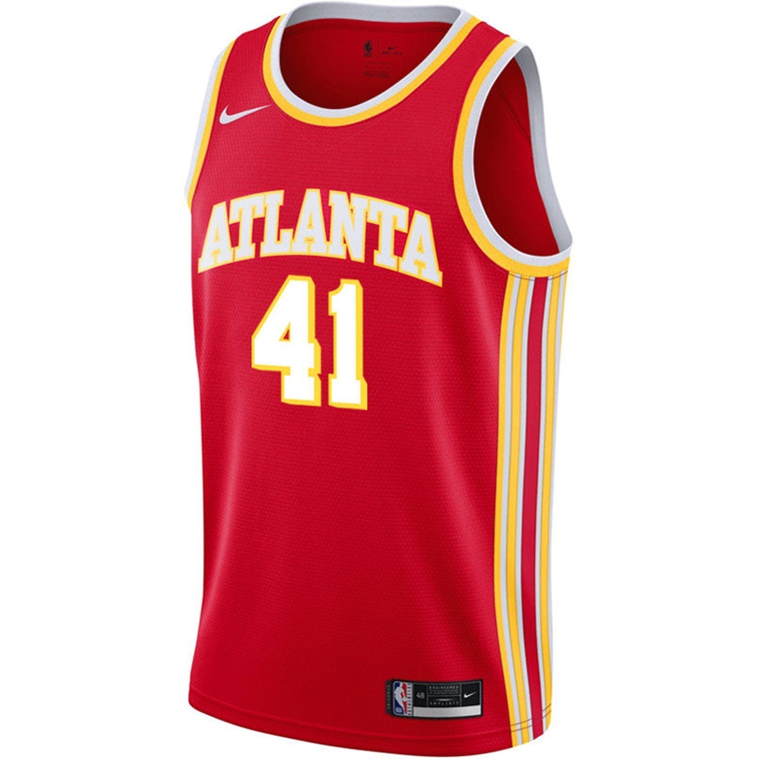 Sadiq Bey Atlanta Hawks 41 Jersey