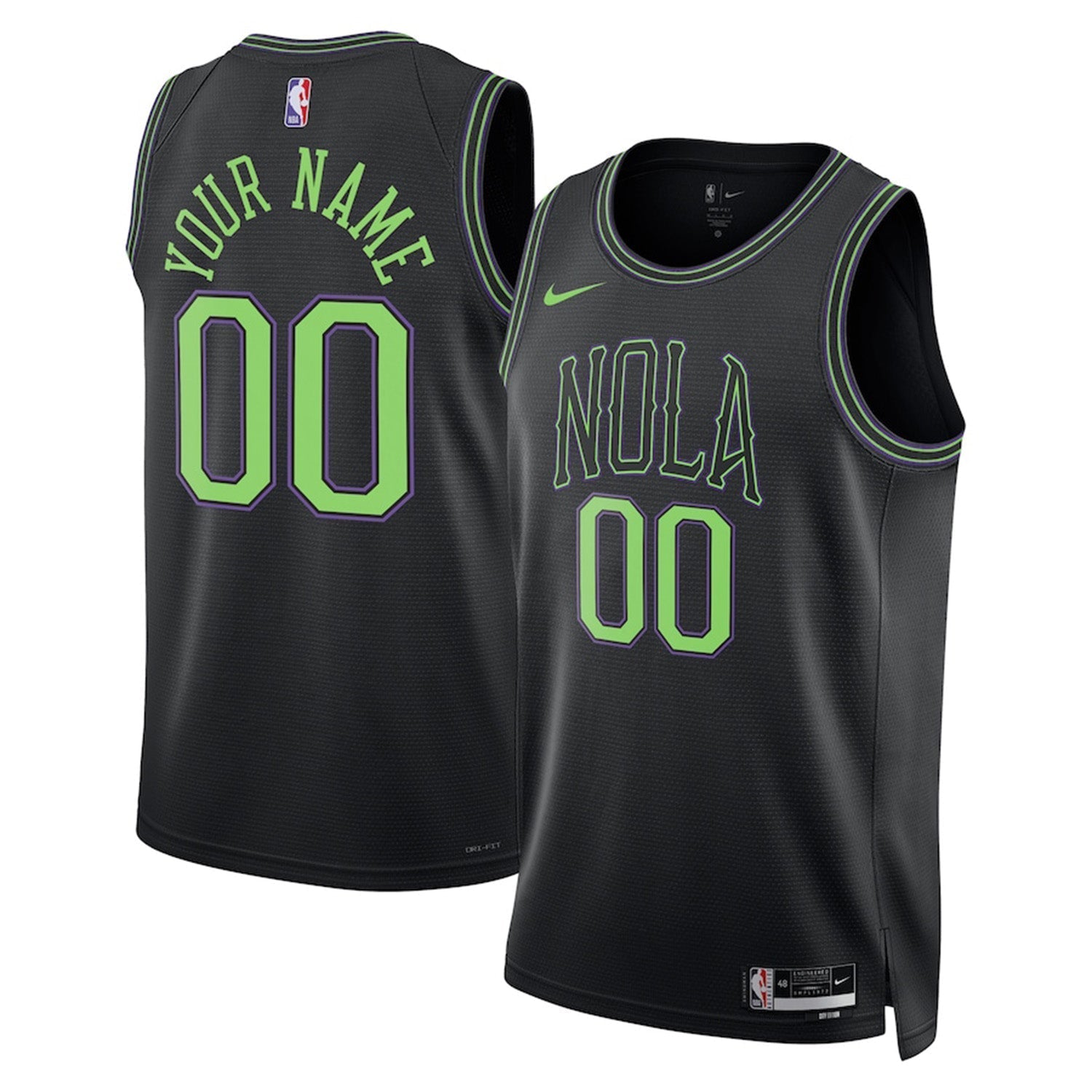 San Antonio Spurs Blank Custom Jersey