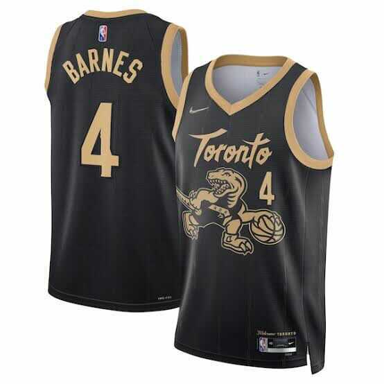 Scottie Barnes Toronto Raptors 4 Jersey